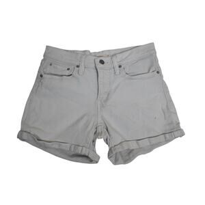 Levi's Women's 27 Mid Length Denim Jean Short